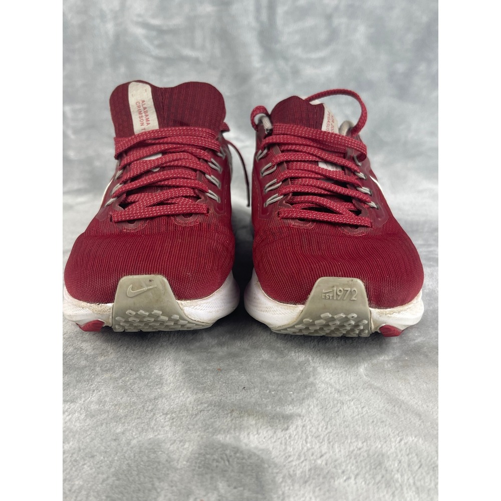 Nike Air Zoom Pegasus 39 Alabama Crimson Tide Mens 3.5 Red Good Running Shoes - Picture 2 of 10